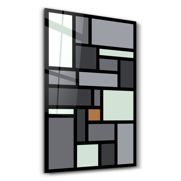 Wallity Pintura Decorativa de Vidrio Templado Multicolor 46 x 72 cm Wallity Pintura Decorativa de Vidrio Templado Multicolor 46 x 72 cm